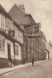 Woodbridge, Suffolk: Old Weighing Machine by (after) English photographer