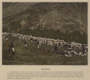 Bivouac by (after) French Photographer