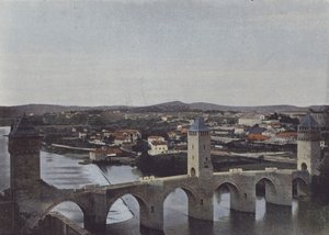 Cahors, Pont Valentre by (after) French Photographer
