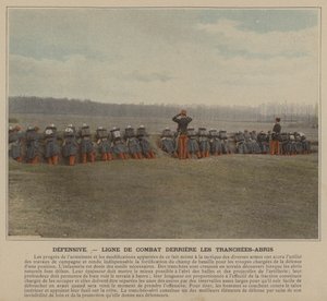 Defensive, Line of Combat Behind the Trenches