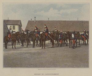 Departure from the Cantonment