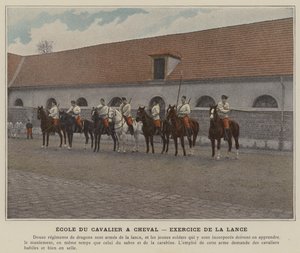 School of the Cavalryman on Horseback, Lance Exercise