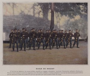 Soldier School by (after) French Photographer
