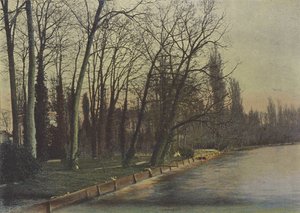 Enghien, The Lake by (after) French Photographer