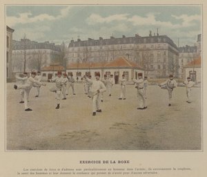 Boxing Exercise by (after) French Photographer