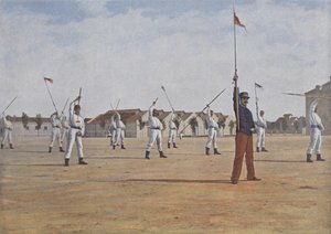 Exercise of the Lance by (after) French Photographer