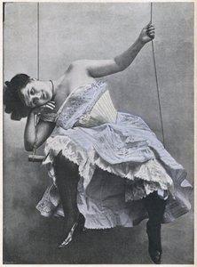 Girl on a swing