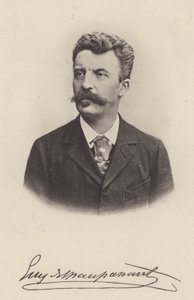 Guy de Maupassant, French Short Story Writer and Novelist by (after) French Photographer