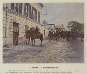 Arrival at the Cantonment