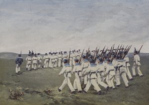 The Landing Company by (after) French Photographer