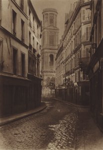 The rue du Vieux-Colombier by (after) French Photographer