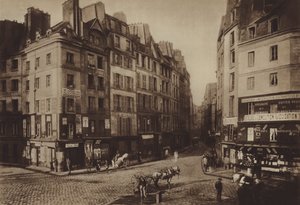 The old place Maubert by (after) French Photographer