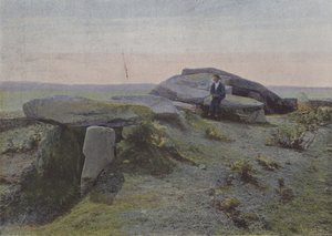 The Dolmen of Mane-Lud, Locmariaquer by (after) French Photographer