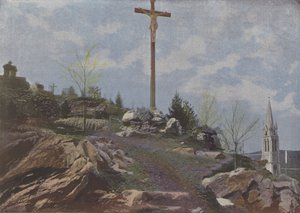 Lourdes, The Calvary by (after) French Photographer