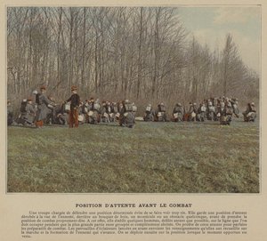 Waiting Position Before the Battle