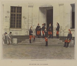 Cavalry Quarters by (after) French Photographer