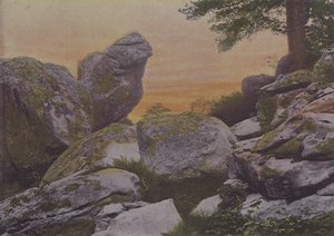 Rocks of Mount Ussy by (after) French Photographer