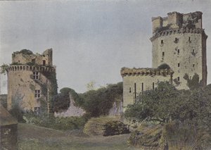 Ruins of the Chateau of Elven by (after) French Photographer