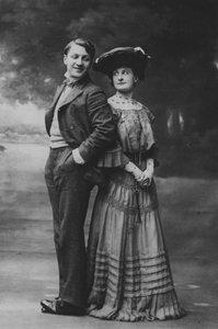 Sacha Guitry and Charlotte Lyses