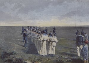 Inspection of Weapons after Shooting by (after) French Photographer
