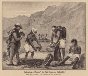 Gold Prospectors, New Granada, Colombia