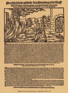 Burning Witches in Derneburg, Germany by (after) German School