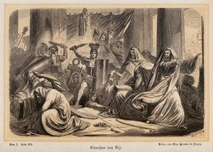 Capture of Veii by the Romans by (after) German School