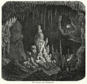 Grotto of Antiparos, Greece by (after) German School