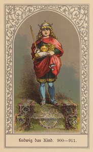 Louis the Child, King of East Francia by (after) German School