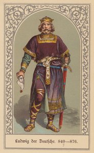 Louis the German, King of East Francia by (after) German School