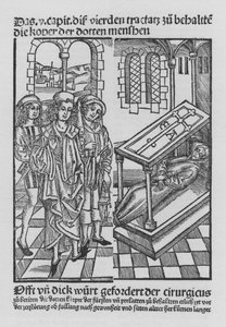 The Book of Cirurgia by Hieronymus Brunschwig by (after) German School