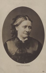 Clara Schumann, German pianist and composer by (after) German photographer