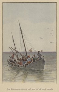 Two ships approached with a frightening speed by (after) Paris