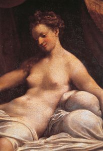 Danae, by Antonio Allegri, known as Correggio by (c.1489 1534) Correggio
