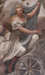 Diana on a chariot by (c.1489 1534) Correggio