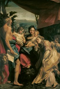Madonna with St Jerome (The Day)