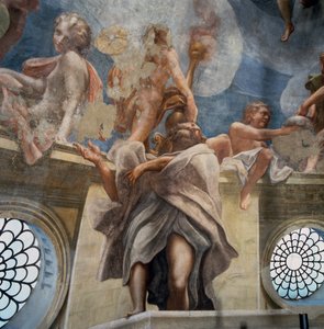 Ephebes, (detail) by (c.1489 1534) Correggio