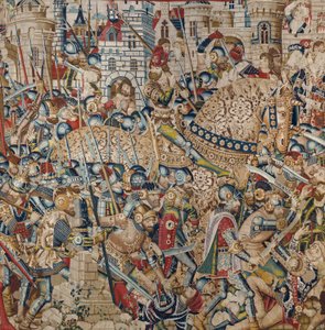 The Trojan War: The Destruction of Troy, c.1470 by (fl.1450 75) Master of Coetivy