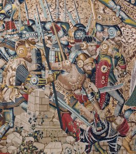 The Trojan War: The Destruction of Troy by (fl.1450 75) Master of Coetivy
