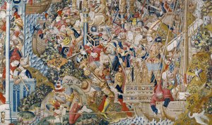 The Trojan War: The Rape of Helen, c.1470 by (fl.1450 75) Master of Coetivy