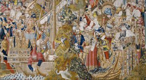 The Trojan War: The Rape of Helen by (fl.1450 75) Master of Coetivy