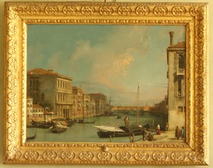 View on the Grand Canal, Venice, from Campo S. Vio
