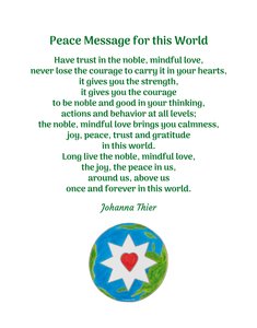 Peace Message for this World