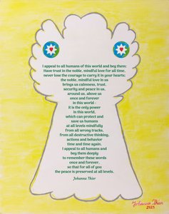 The Rescuing Angel for the Peace in this World