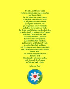 You Noble, Mindful Love Save and Protect Us Humans in This World (Version 1)