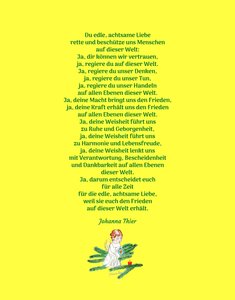 You Noble, Mindful Love Save and Protect Us Humans in This World (Version 2)