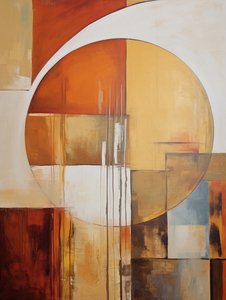 Abstract Drawing: Circular Shapes