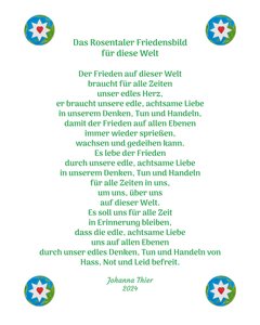 The Rosental Peace Picture for This World