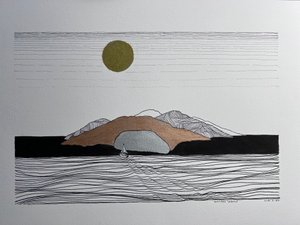 Golden Island by Urs Grünenfelder