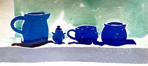 Four Blues by Simon Fletcher
